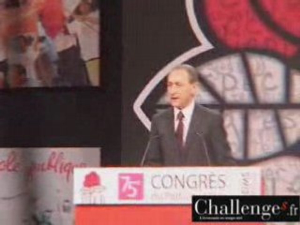 75e Congrès du Parti Socialiste à Reims