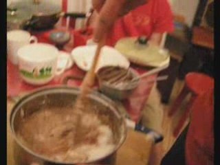 Soirée crêpe au guest house Ciel Mongole