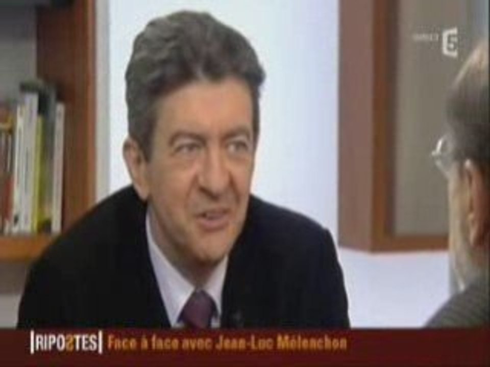 Jean-Luc Mélenchon à Ripostes le 16/11/2008