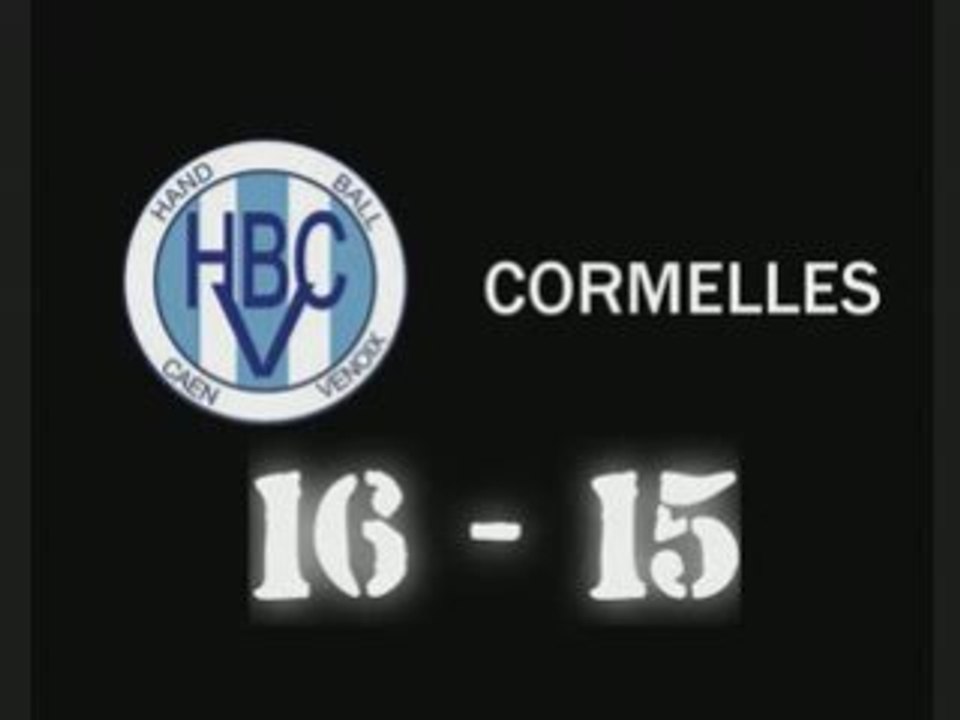 HBCV vs Cormelles