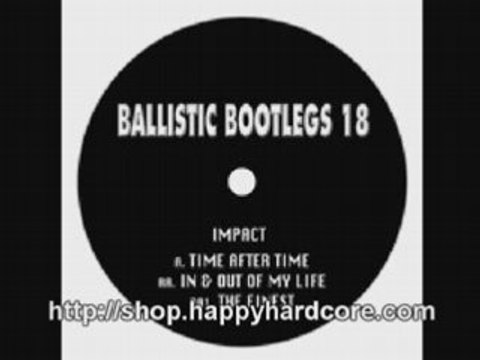 Impact Time After Time Ballistic Bootlegs vinyl BOOTS018