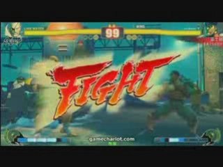 Street Fighter 4 : Sagat vs M.Bison