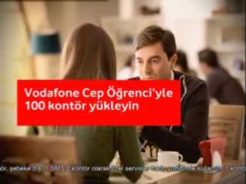 Vodafone Cep Öğrenci reklam filmi