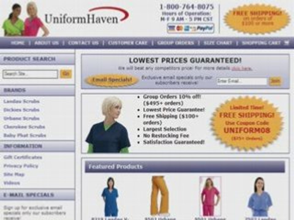 Cheap Scrubs and Medical Uniforms