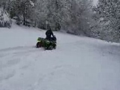 Quad artic cat pyrénées toussaint 08