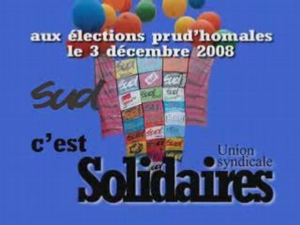 le 3 décembre Votez Solidaires