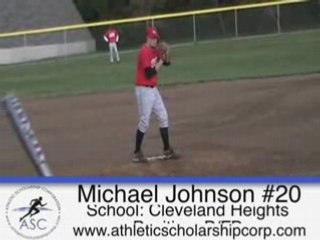 Michael Johnson P/FB Baseball Cleveland Heights High School