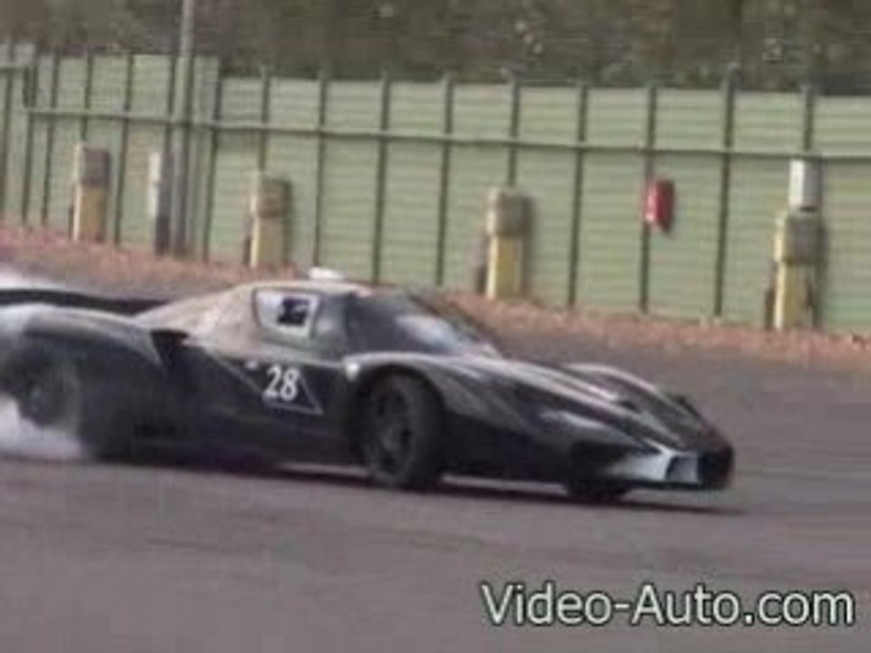 Ferrari FXX Burn