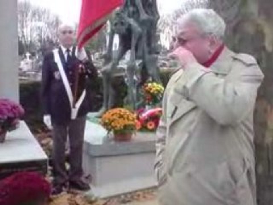 Hommage aux déportés de Buchenwald