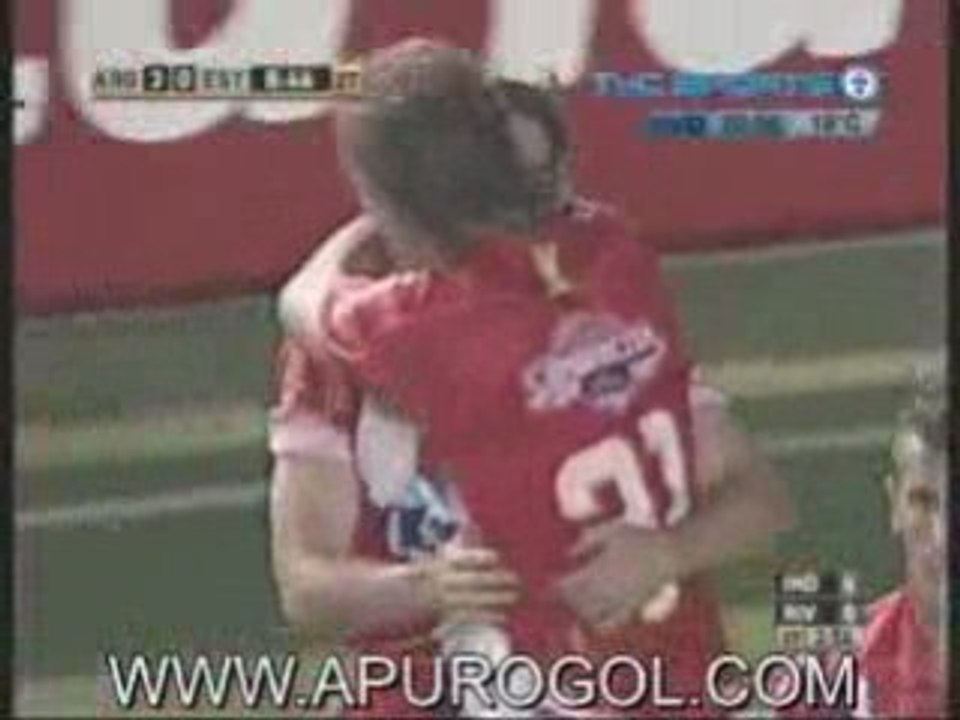 Argentinos 5 Estudiantes 0 Goles Recalde Hauche Romero