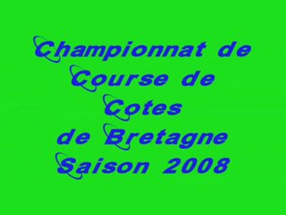 Saison 2008 course de cote moto et side-car