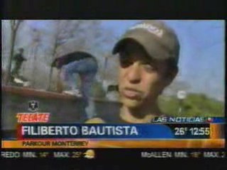 Reportaje a Parkour Monterrey por Televisa