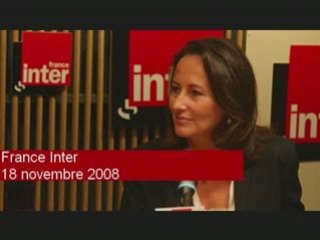 L'invité du jour - Ségolène Royal - 18 11 2008