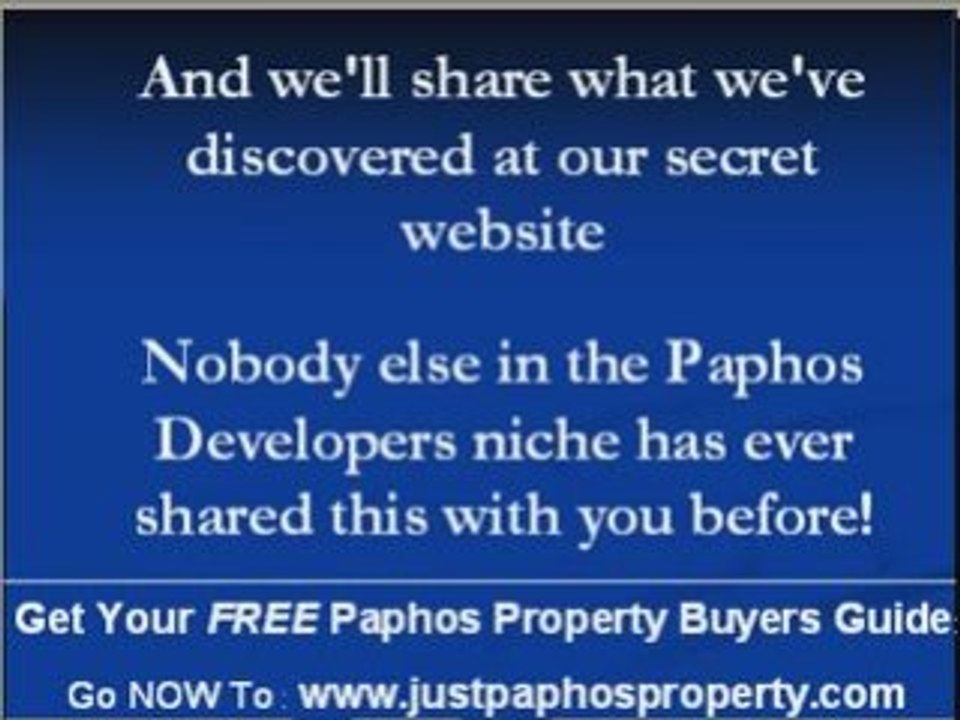 Paphos Estate Agents