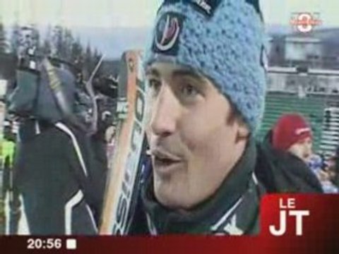 Sport / Ski alpin : Jean-Baptiste Grange vainqueur en slalom
