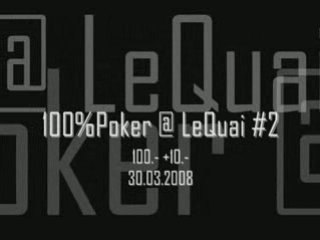 100%Poker #2 Main Event 30-03-2008