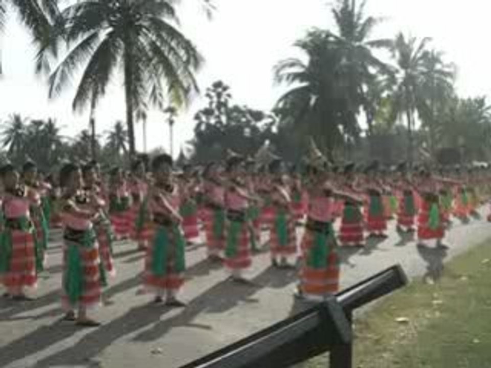 Danse Thailandaise à Sukhothai