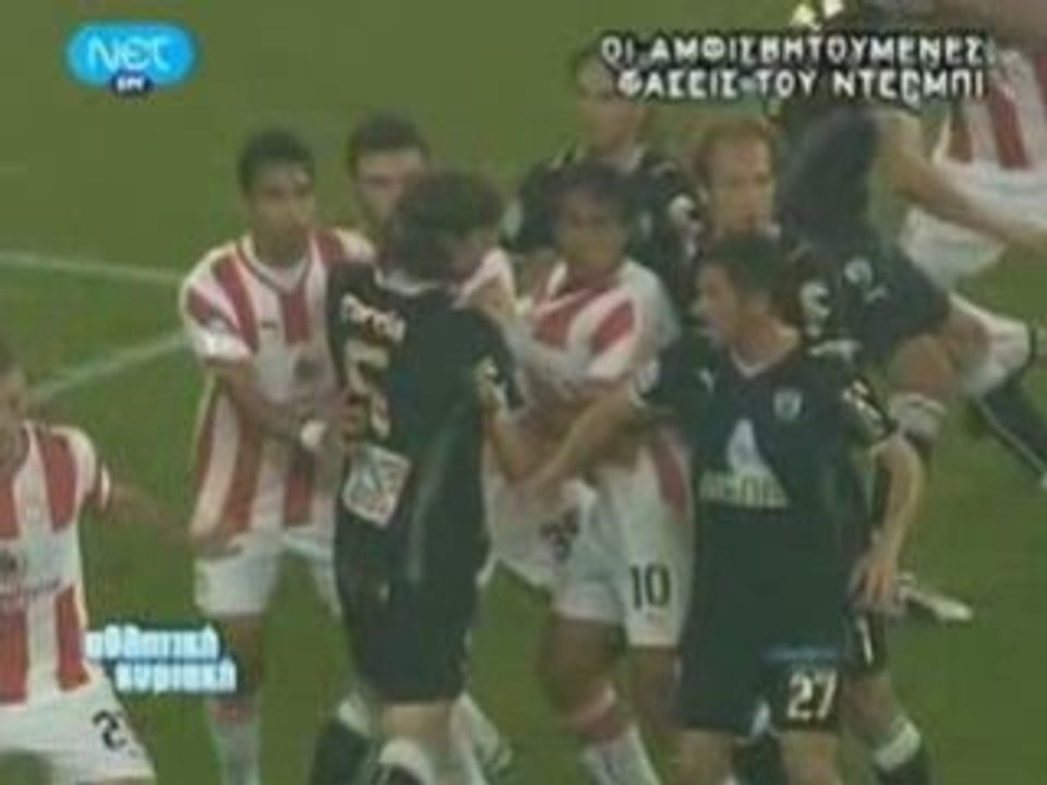 Pablo Garcia scazzottata in campo con Diogo