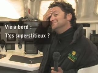 Vendée Globe - Arnaud Boissières : superstitieux ?