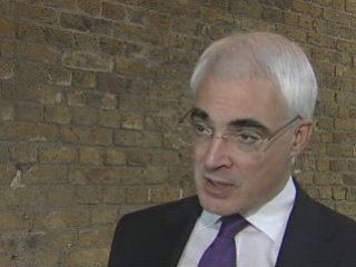 Alistair Darling speaks out about the drop in inflaton