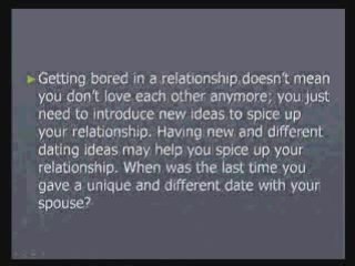 Different Dating Ideas for Couples - How to Avoid Boredom