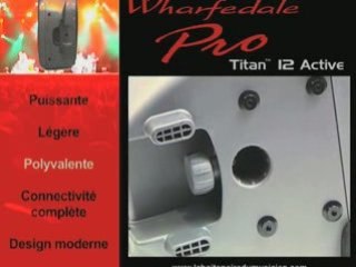 Enceinte Wharfedale Pro Titan 12 (La Boite Noire)