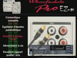 Mini mixeurs EZM de Wharfedale Pro (La Boite Noire)