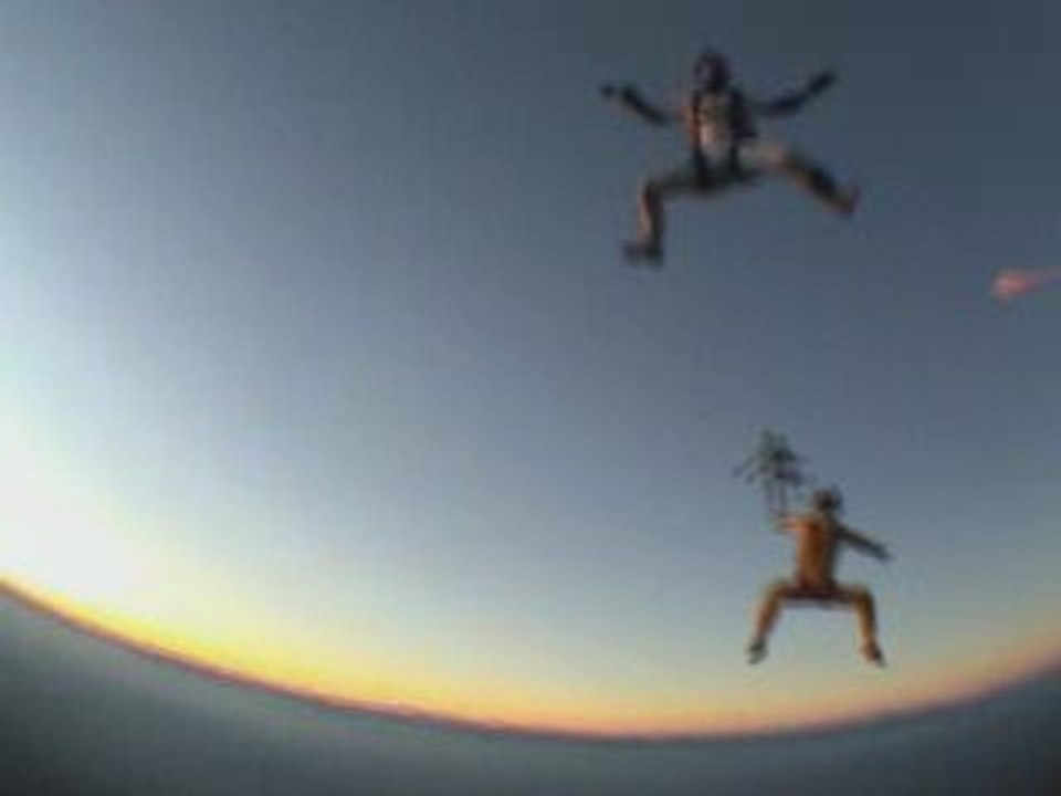 Sunset Train Novembre 2008