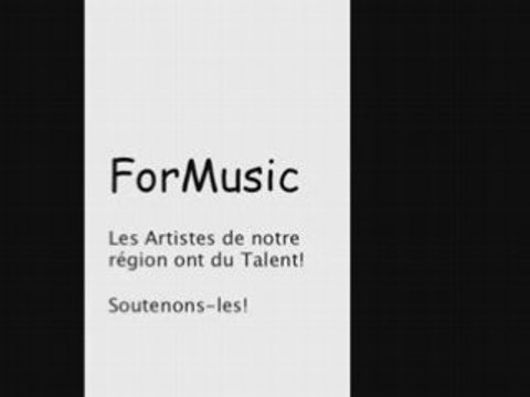 Publicité ForMusic Rhône-Alpes (PPP)