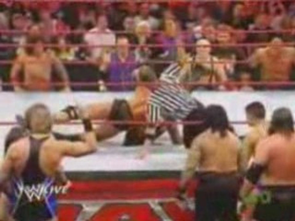 WWE Monday Night Raw 11/17/08 Randy Orton vs CM Punk