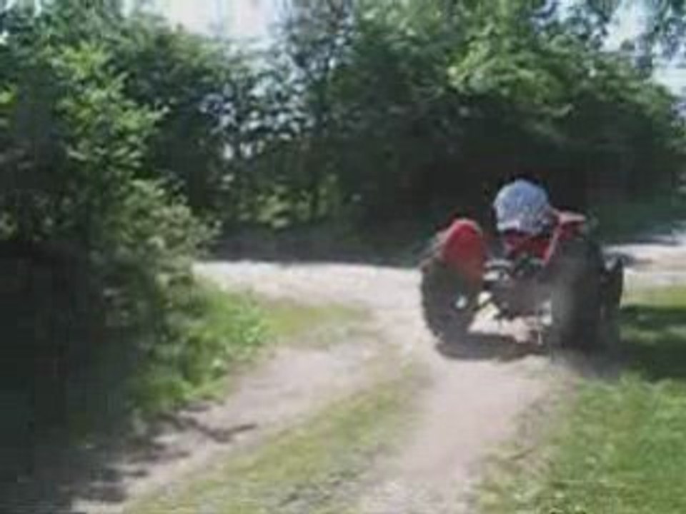 Tracteur V8