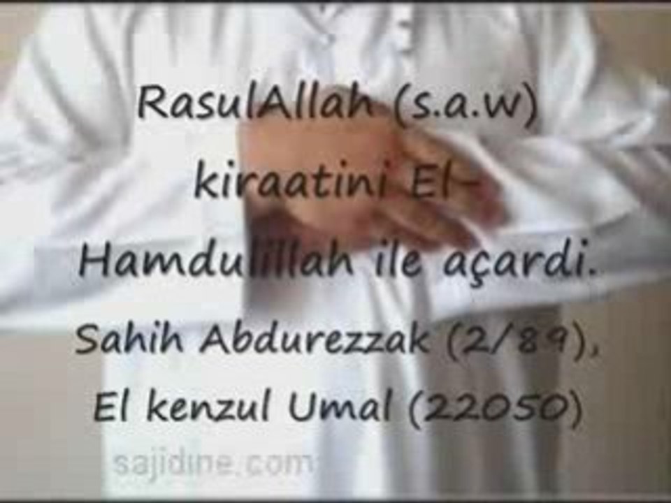 Sahih hadislerle namaz