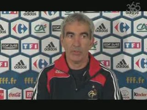 Football365 : Domenech avant l'Uruguay