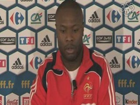 Football365 : Gallas avant l'Uruguay