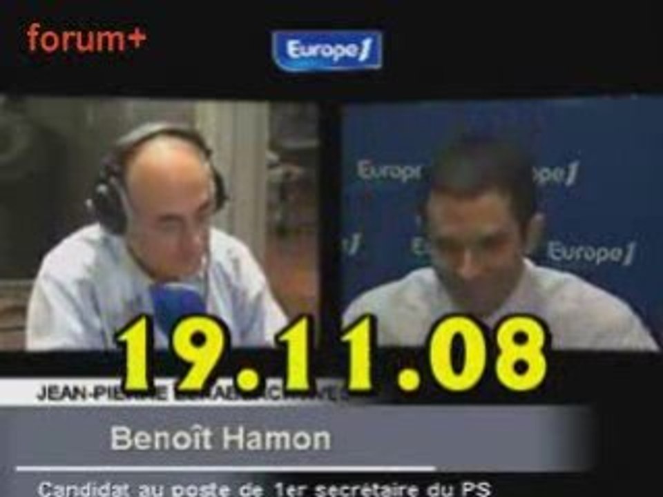 ITW de Benoit Hamon (19.11.08)