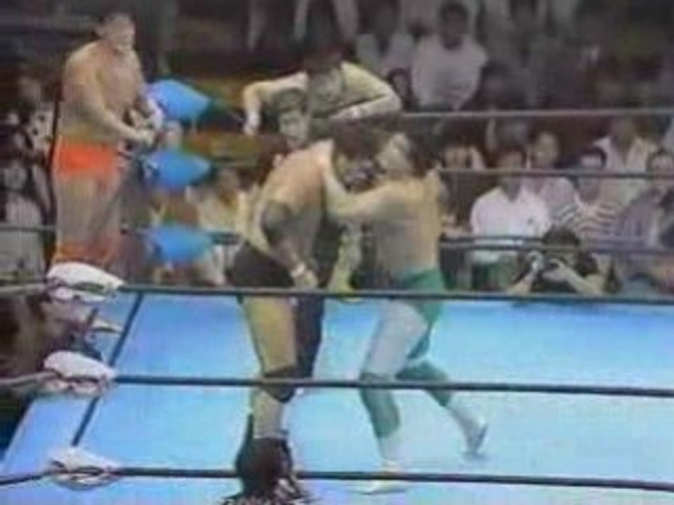Tsuruta,Taue & Fuchi vs Misawa, Kawada & Kobashi, Part 2.
