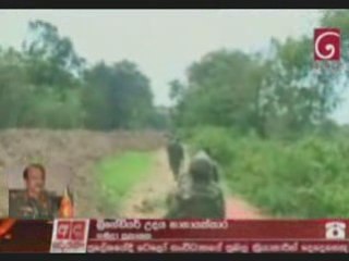 Wanni operation 17th november 2008 Troops overrun Mankulama2