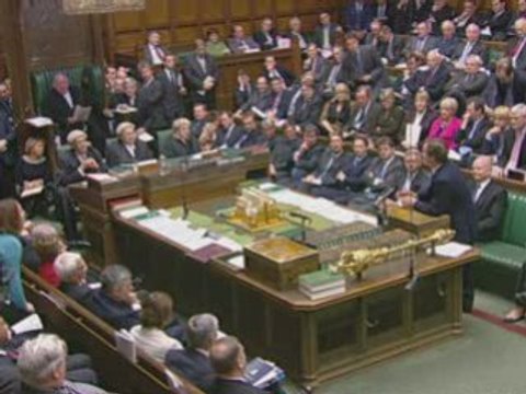 Gordon Brown and David Cameron on Baby P at PMQs