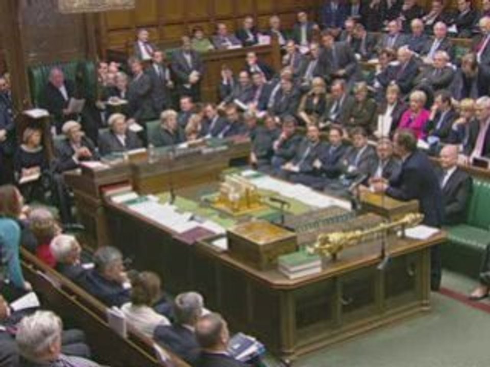 Gordon Brown and David Cameron on Baby P at PMQs