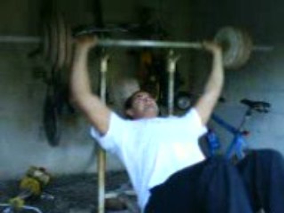 développé incliné 6 à 80 kg