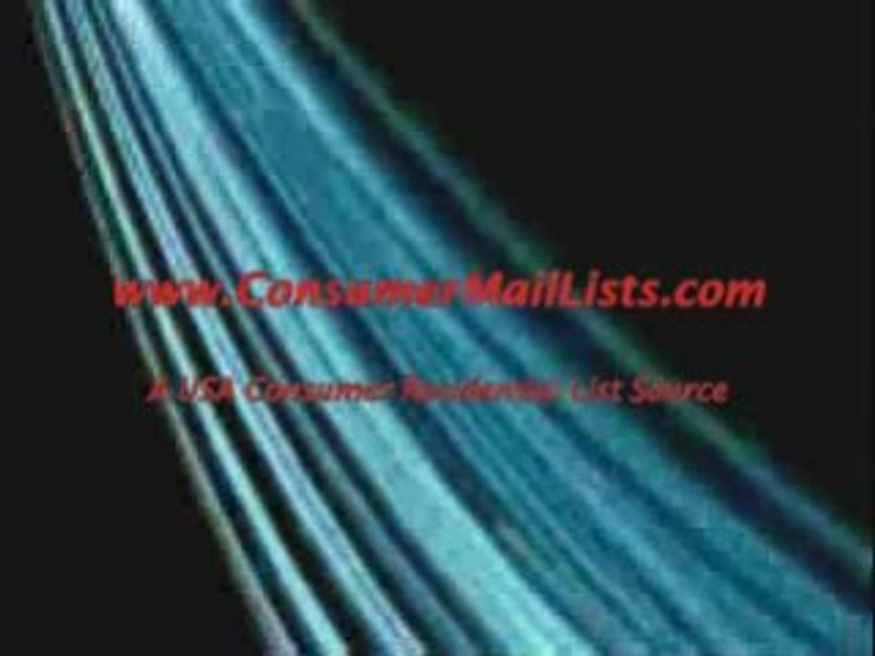 USA Consumer Residential Lists New Homeowner Lists New Movie