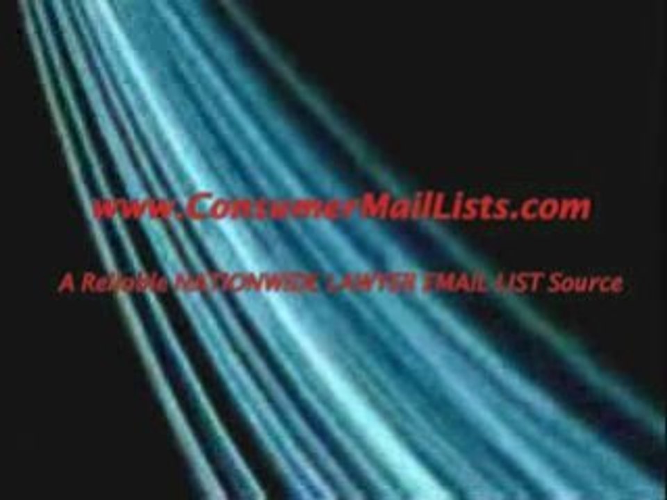 Lawyer Lists, Lawyer Email Lists, Lawyer Mailing Lists