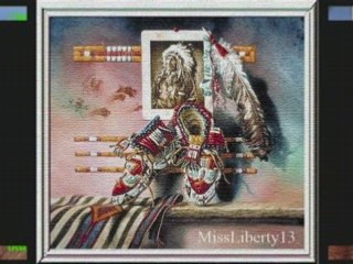 Loups et indiens   et cadeaux recu de mes amis