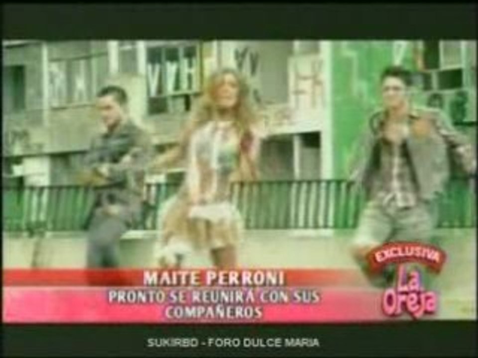 Maite habla del ultimo concierto de RBD