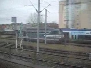 départ du train à amiens