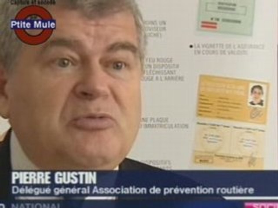 Les permis de conduire retirés en 2008