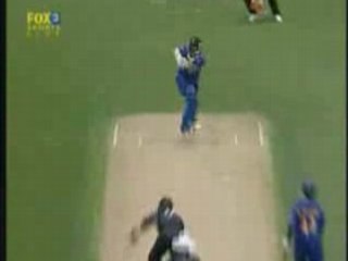 Sanath Regains World Record with 5 Sixers SL- NZ 4thODI-2007