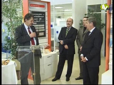 Inauguration de la poste centrale à Brive