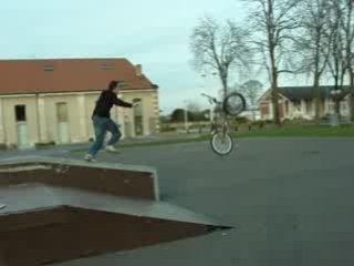 ejection du bike