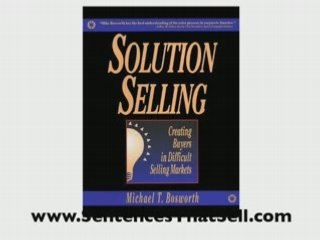 Better Than Solution Selling? Download FREE PDF eBook